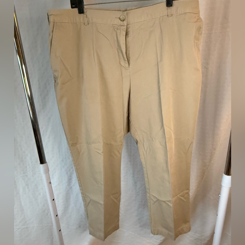 Lands' End Women's Tan Trousers
